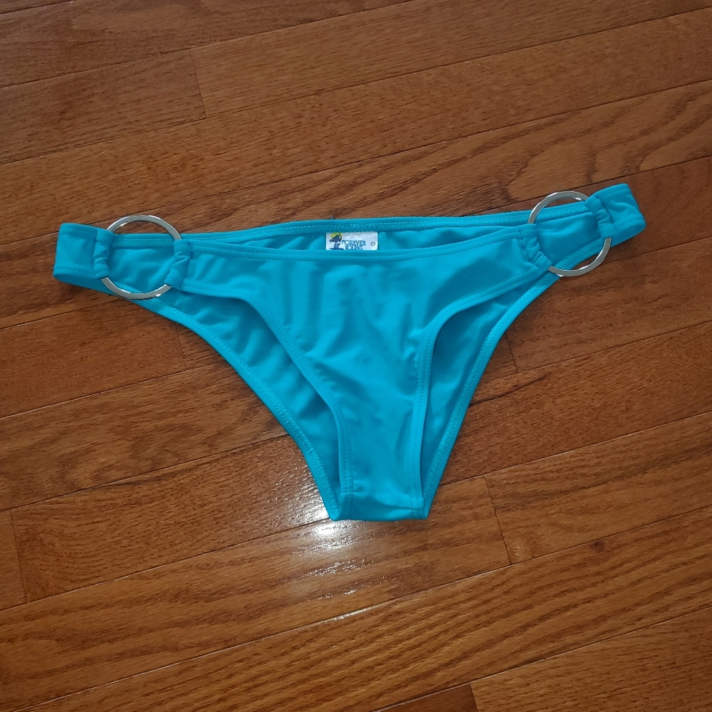 Blue real forever young swimware bottoms